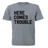 Here Comes Trouble - Kids T-Shirt Photo