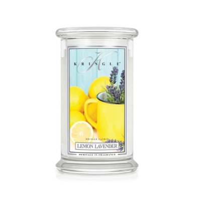 Photo of Kringle Candle - Lemon Lavender - Large Jar Double Wick - 622g