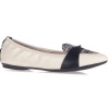 ButterflyTwists Rebecca Pumps in Cream & Black Summer Texture Photo
