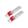 IMIX Audi S-Line Badge Set Gloss Silver Photo