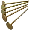 LKs LK's - Groundsheet / Tent Pegs Pack of 5 - Mild Steel 150mm x 6 mm Photo