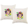 PepperSt - Scatter Cushion Cover Set - Abstract Lion Photo