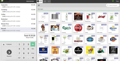 Point of Sale Accounting Stock Control and Back of House Software