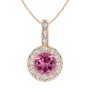 Civetta Spark Rachel Pendent - Swarovski Crystal Rose Rosegold Photo