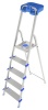 COLOMBO 106cm 5-Step Non-Slip Wide Platform Ladder with Tools Case - Attica Photo