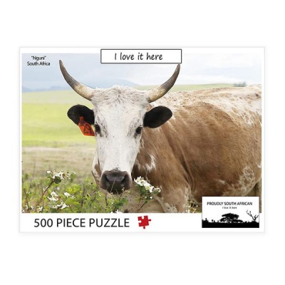 Photo of I love it here Nguni 500 piece puzzle