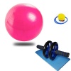 Exercise Ball & Ab Wheel Fitness Set Photo