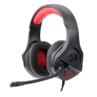 Redragon Over Ear THESEUS Aux Gaming Headset Black