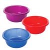 Bulk Pack x 5 Plastic Basin 32cm Virgin - 4 Litre Photo