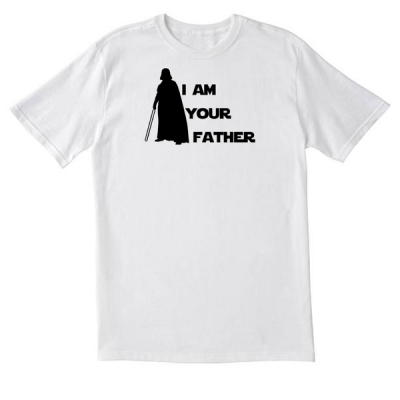 I Am Your Father Star Wars White T Shirt