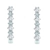 Civetta Spark Jolie Hoop-With Swarovski Clear Crystal-Rosegold Photo