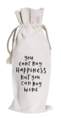 Photo of PepperSt Wine Bag | You can't buy happiness but you can buy Wine!