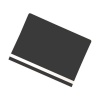 Stationery 50 Pack Clear Cover Plastic Report File for Office and School Photo