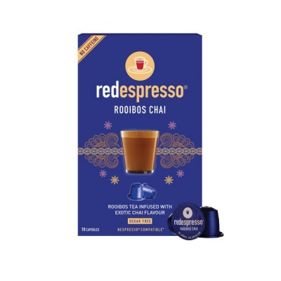 Photo of red espresso - 10 Chai Rooibos Nespresso compatible capsules