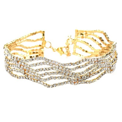 Photo of Adoria crystal weave bracelet