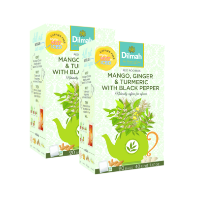 Photo of Dilmah - Rooibos Mango Ginger Turmeric Black Pepper - 40 Tagged Tea Bags