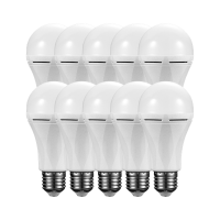 Switched 9W A60 LED Rechargeable Light Bulbs E27 Edison Cool Warm