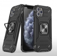 SleekTech Rugged Kickstand Finger Ring Case Cover For iPhone 13 Pro Max