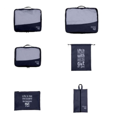 6 in 1 Packing Cubes Travel Luggage Organizers Bag For Suitcase RH2203