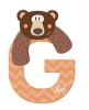 Sevi Wooden Letter G Grizzly Photo