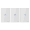 Sonoff Smart Light Switch White 1CH WiFi\RF433 QiS Triple Pack Photo