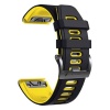 Killerdeals 26mm Quick Fit Garmin Fenix 5X Silicone Strap – Black & Yellow Photo