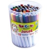 Toy Color Toy Colour Fibre Pen Jar: 72 Pens in 24 Colours Photo