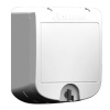 Allbro -PSO-2 Stealth Socket Outlet Box with Grey Lid - 4 x 4 Photo