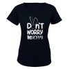 Don't Worry Be Hoppy - Easter - Ladies - T-Shirt Photo