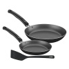 Tramontina 3 Piece Aluminum Frying Pan Set Internal Non-Stick Coating Photo