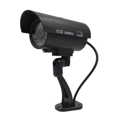 Outdoor Dummy Security Camera Waterproof with Flashing LED