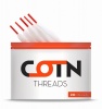 COTN Pre-cut Thread Vape Cotton - 20 Pieces Photo