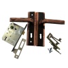 Upper Edge Napoli 3 Lever Door and Handle Lockset Photo