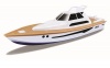 Maisto R/C Super Yacht Boat - White/Brown/Blue Photo