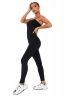 I Saw it First - Ladies Black Basic Jersey Cami Square Neck Jumpsuit Photo