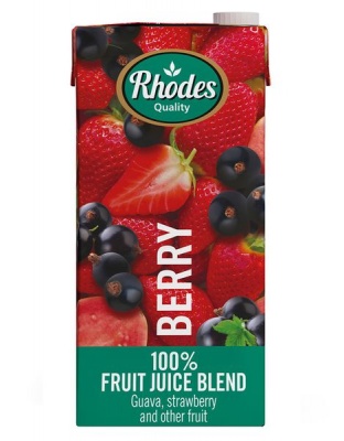 Photo of Rhodes 100% Fruit Juice Berry 6 x 1 LT