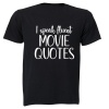 Fluent Movie Quotes - Adults - T-Shirt Photo
