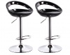 Bar Stools - Set of 2 - Black Photo