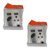 Ausma Quality And Safe Wall Switch Sockets Set Of 2 Photo