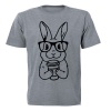 Coffee Bunny - Easter - Kids T-Shirt Photo