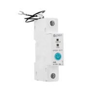 Open WIFI Smart 63A Circuit Breaker with Energy Meter and monitor via App