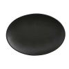 Soho Matt Black Oval Platter - Pack of 6 Photo