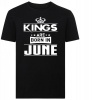 Kings Are Born in June Tshirt Photo