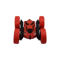 Stunt Double Side Roll 360 Degree Rotating Toy Car Red