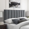 Mai Lifestyle - Modern Panelled Headboard - Grey Photo
