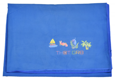 Photo of ThatGr8 Kids Towel - Standard - Ocean - Blue