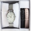 Kelso Ladies Base Metal Mesh Watch Set -Silver KYF031-01 Photo