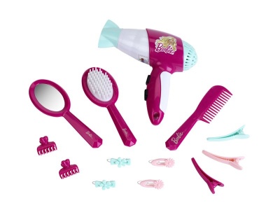 Klein Toys Barbie Hairdressing Set with hairdryer