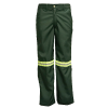 Sweet Orr The Continental Acid Repellant Overall Trouser With High Vis - Bottle Green Photo