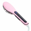 Fast Anti-Scald Electric Hair Straightening Brush With LCD Temperature Photo